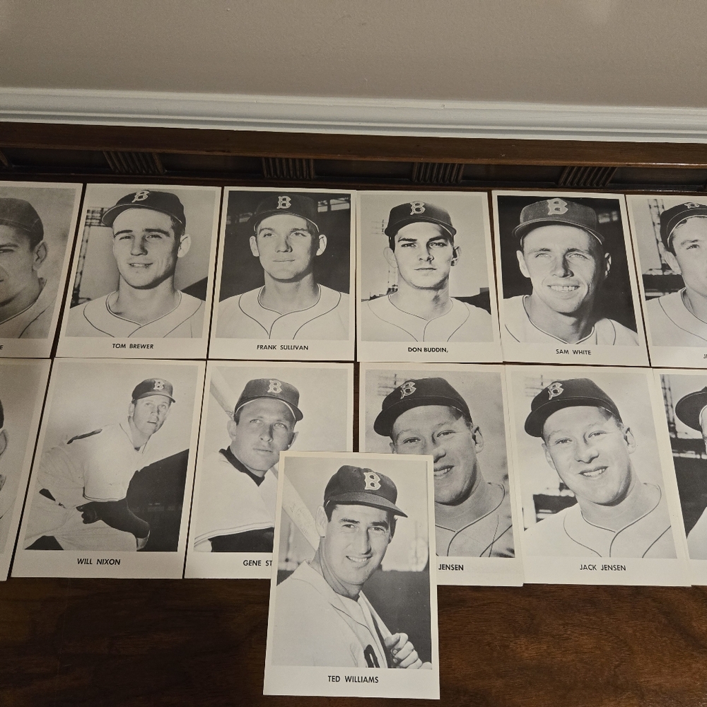Classic Black & White Baseball Portrait Collection